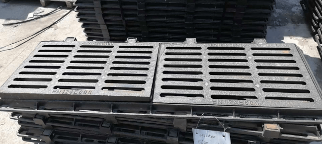 肃宁球墨铸铁连体双篦展示